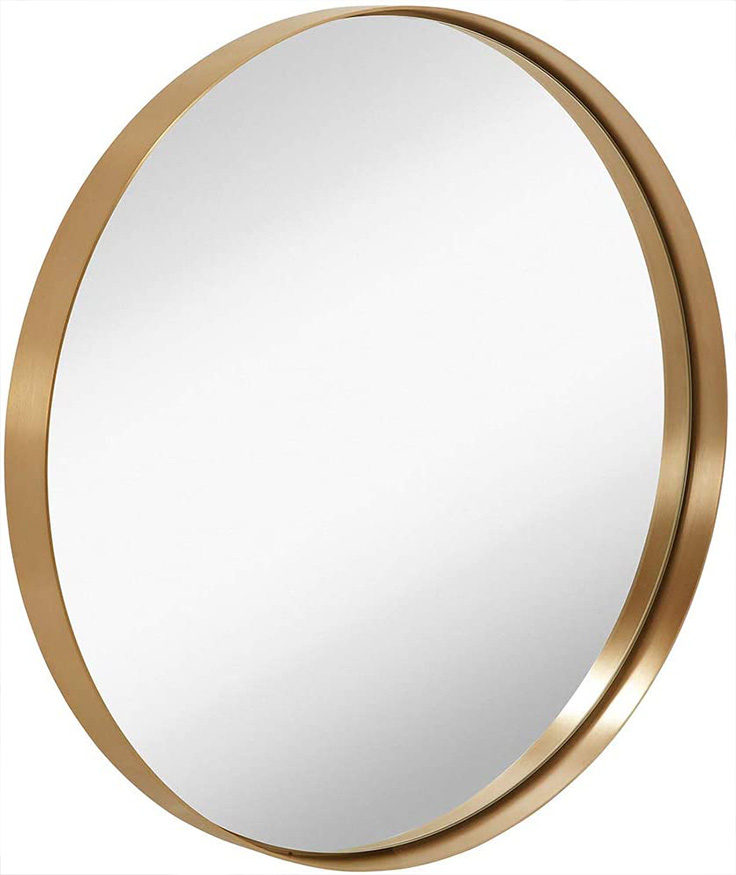 Fabricantes de Espejo redondo circular biselado de 70cm de diámetro